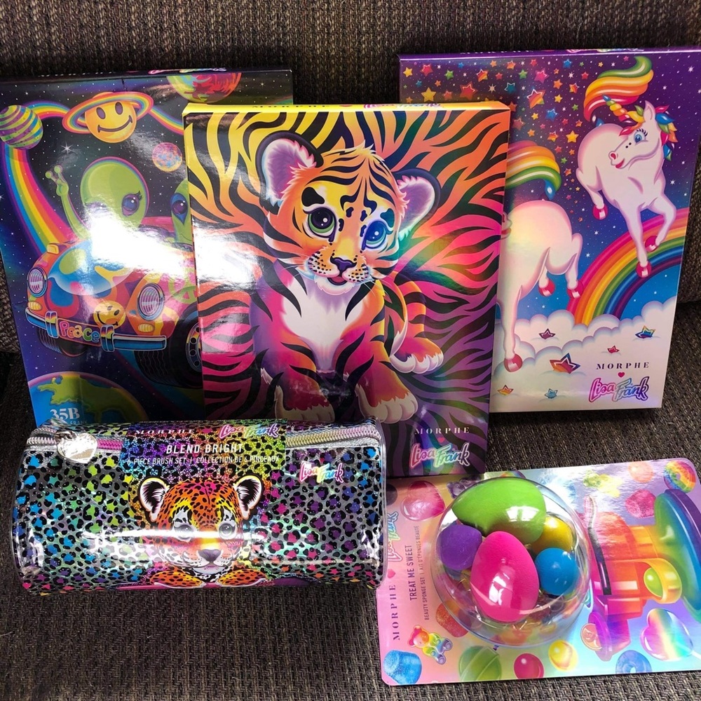 Morphe X Lisa Frank makeup collection set NWT